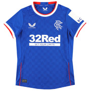 2022-23 Rangers Castore Damen Heimtrikot *Neuwertig* S