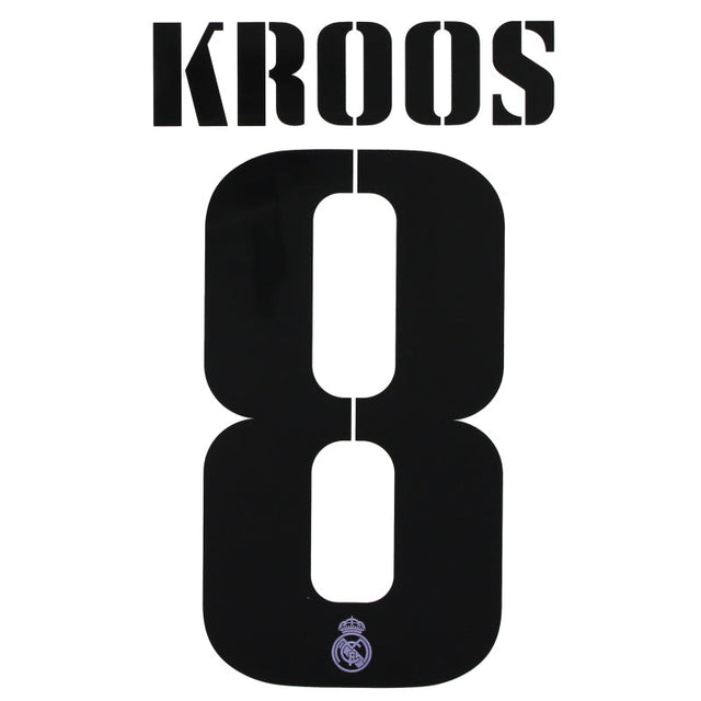 2022-23 Real Madrid Kroos #8 CL Home Name Set *BNIB* L