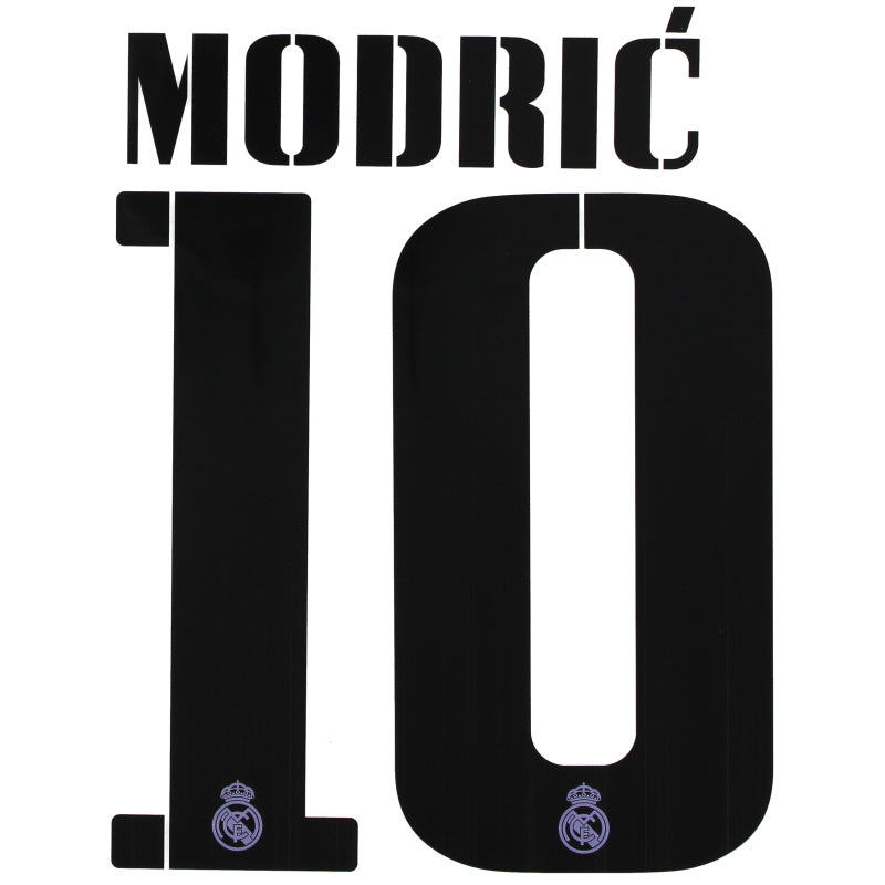 2022-23 Real Madrid Modric #10 CL Home Name Set *BNIB* L
