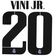 2022-23 Real Madrid Vini Jr. #20 CL Home Name Set *BNIB* L