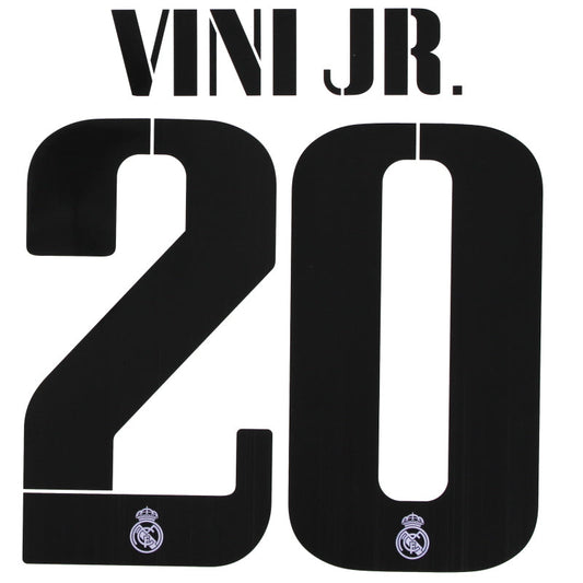 2022-23 Real Madrid Vini Jr. #20 CL Home Name Set *BNIB* L