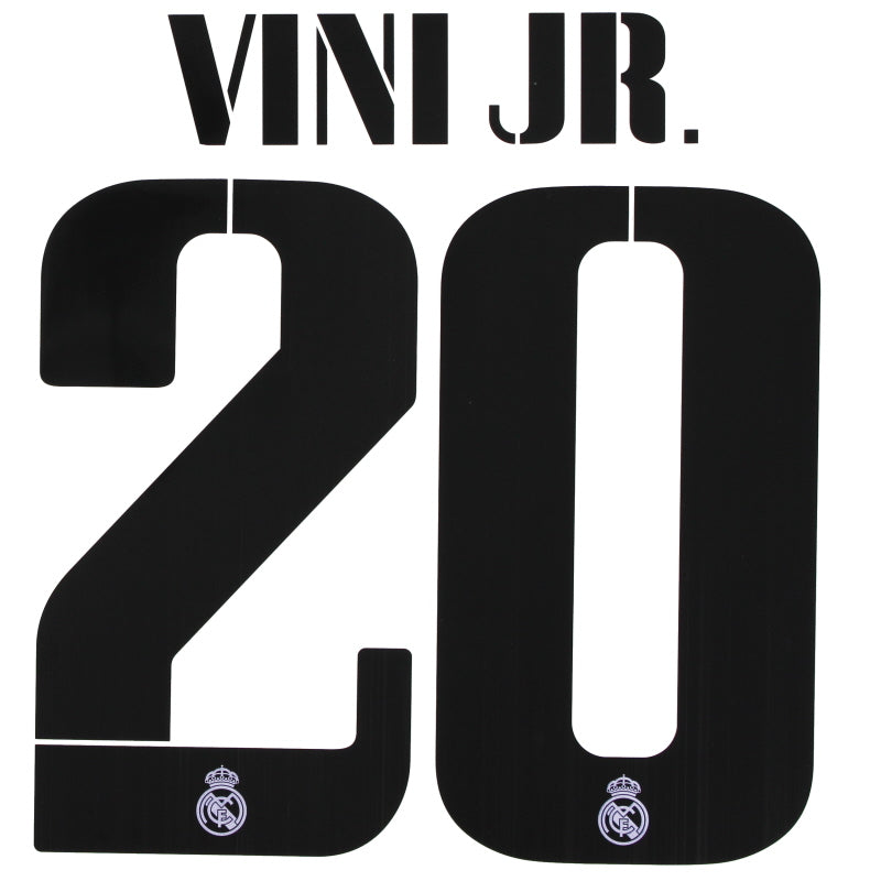 2022-23 Real Madrid Vini Jr. #20 CL Home Name Set *BNIB* L