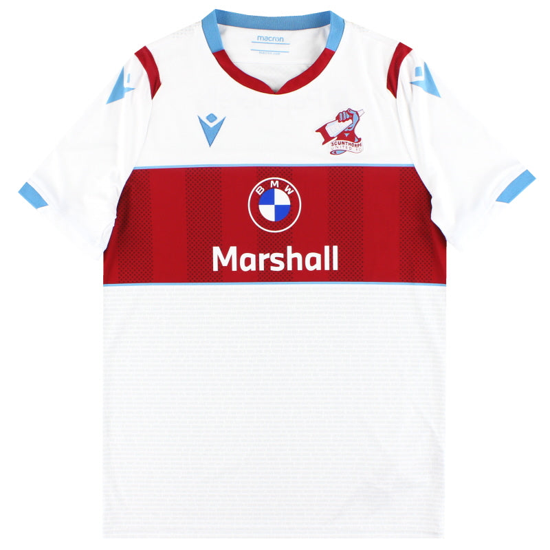2022-23 Scunthorpe United Macron Ausweichtrikot *Neuwertig* L