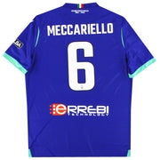 2022-23 SPAL Macron Player Issue Drittes Trikot Meccariello #6 *Neuwertig* XL