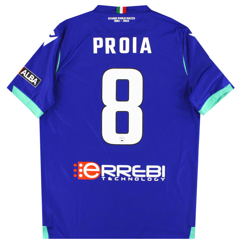 2022-23 SPAL Macron Player Issue Third Trikot Proia #8 *Neuwertig* L