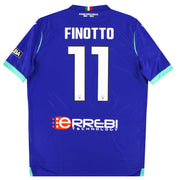 2022-23 SPAL Macron Player Issue Drittes Trikot Finotto #11 *Neu* XL