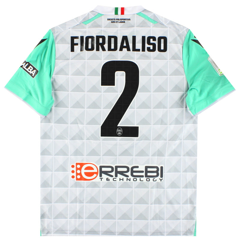 2022-23 SPAL Macron Player Issue Auswärtstrikot Fiordaliso #2 *Neuwertig* L
