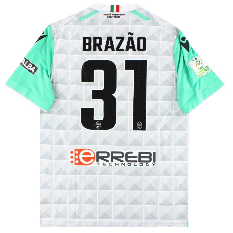 2022-23 SPAL Macron Player Issue Auswärtstrikot Brazao #31 *Neuwertig* XL