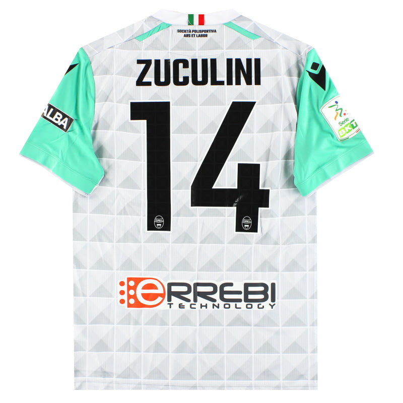 2022-23 SPAL Macron Player Issue Away Trikot Zuculini #14 *Neuwertig* M