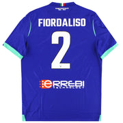 2022-23 SPAL Macron Spieler-Ausgabe Drittes Trikot Fiordaliso #2 *Neuwertig* XL