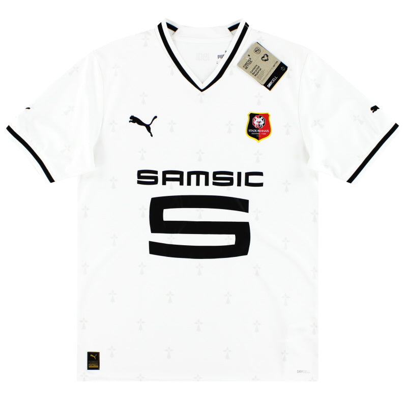 2022-23 Stade Rennais Puma Auswärtstrikot *m/Etiketten* M
