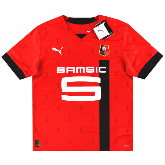 2022-23 Stade Rennais Puma Home Shirt *w/tags* M
