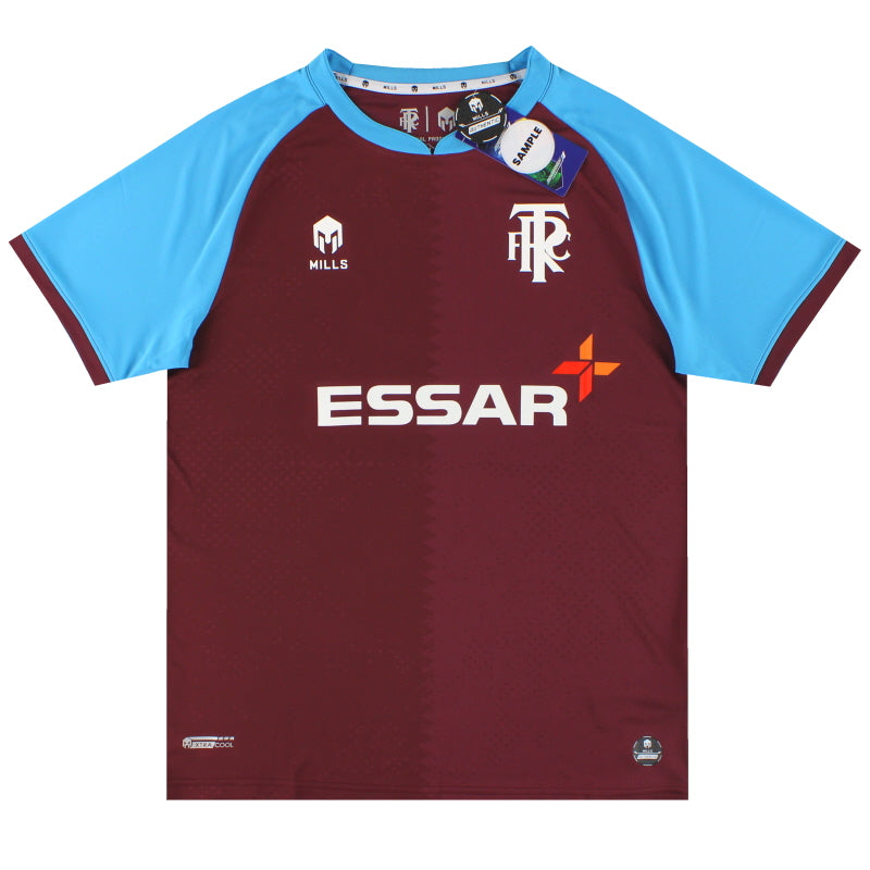 2022-23 Tranmere Rovers MUSTER Auswärtstrikot *m. Etikett* M