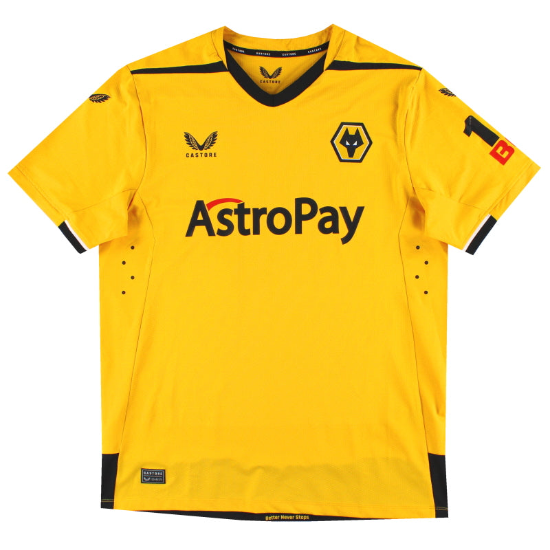 2022-23 Wolves Castore Pro Heimtrikot *Neu* XL