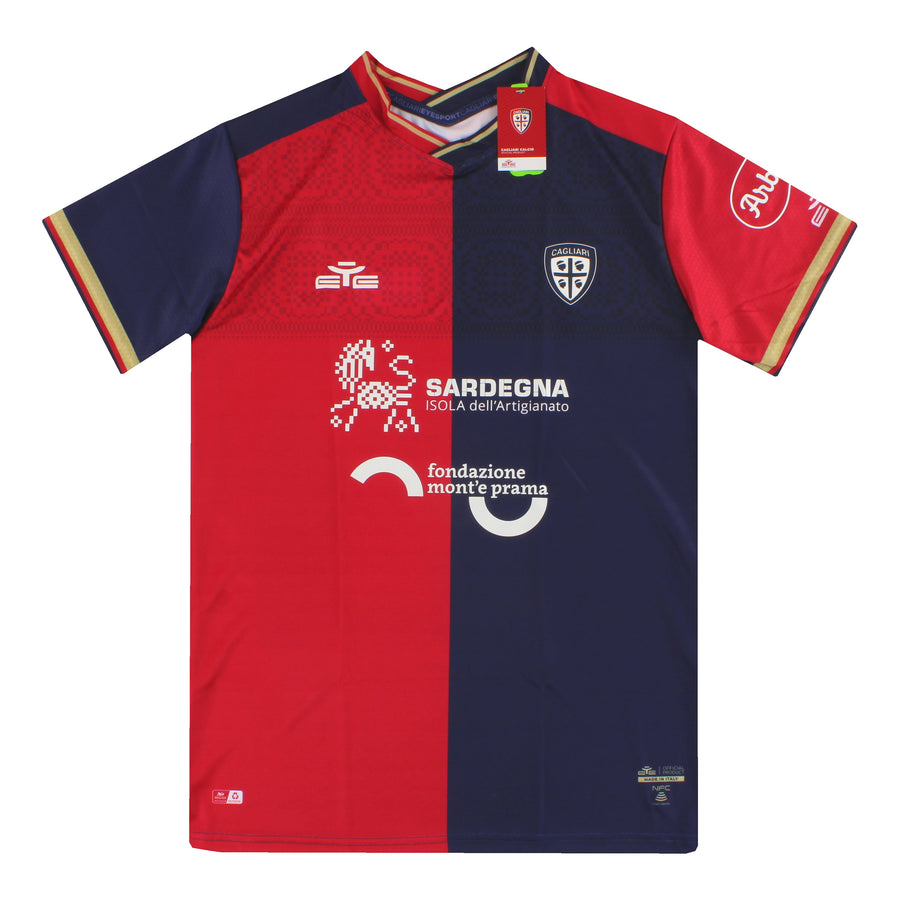 2022-23 Cagliari Heimtrikot *m. Etikett* L
