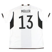2022-23 Germany adidas Home Shirt Muller #13 XXL