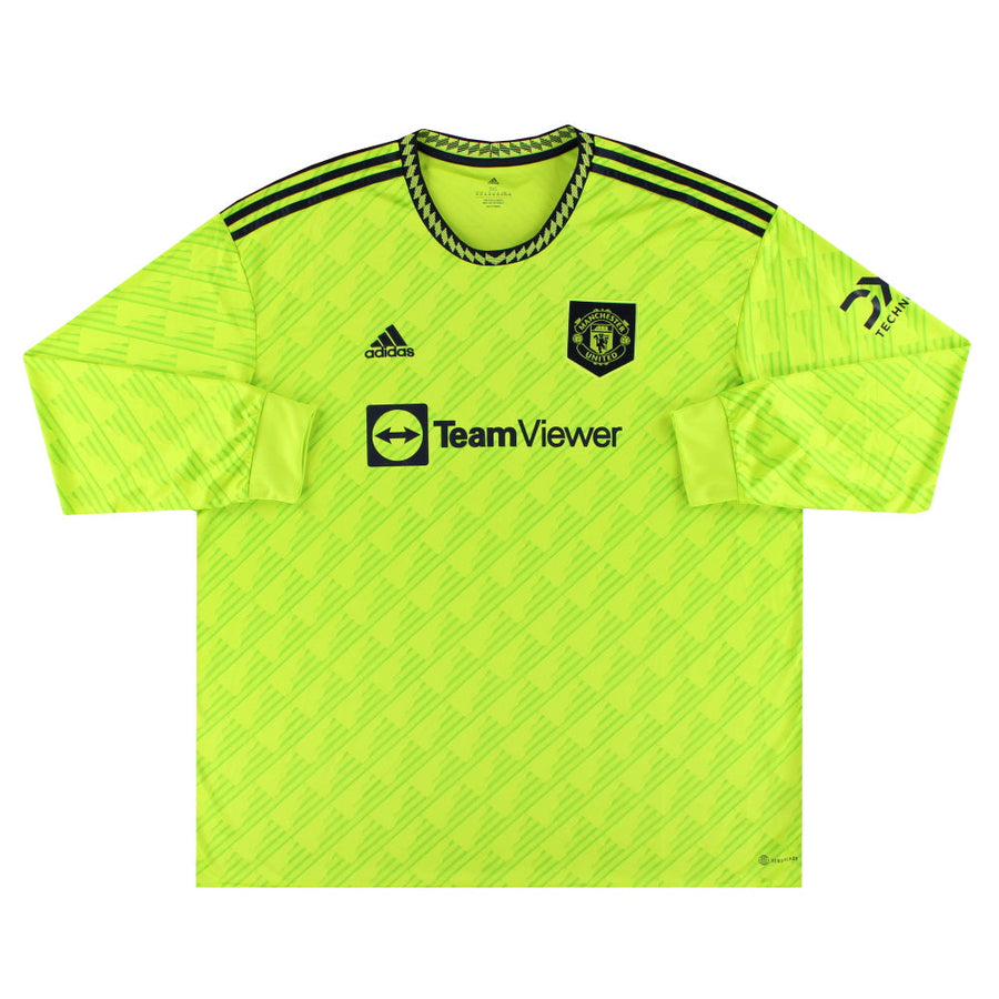 2022-23 Manchester United adidas Ausweichtrikot Langarm XXXL