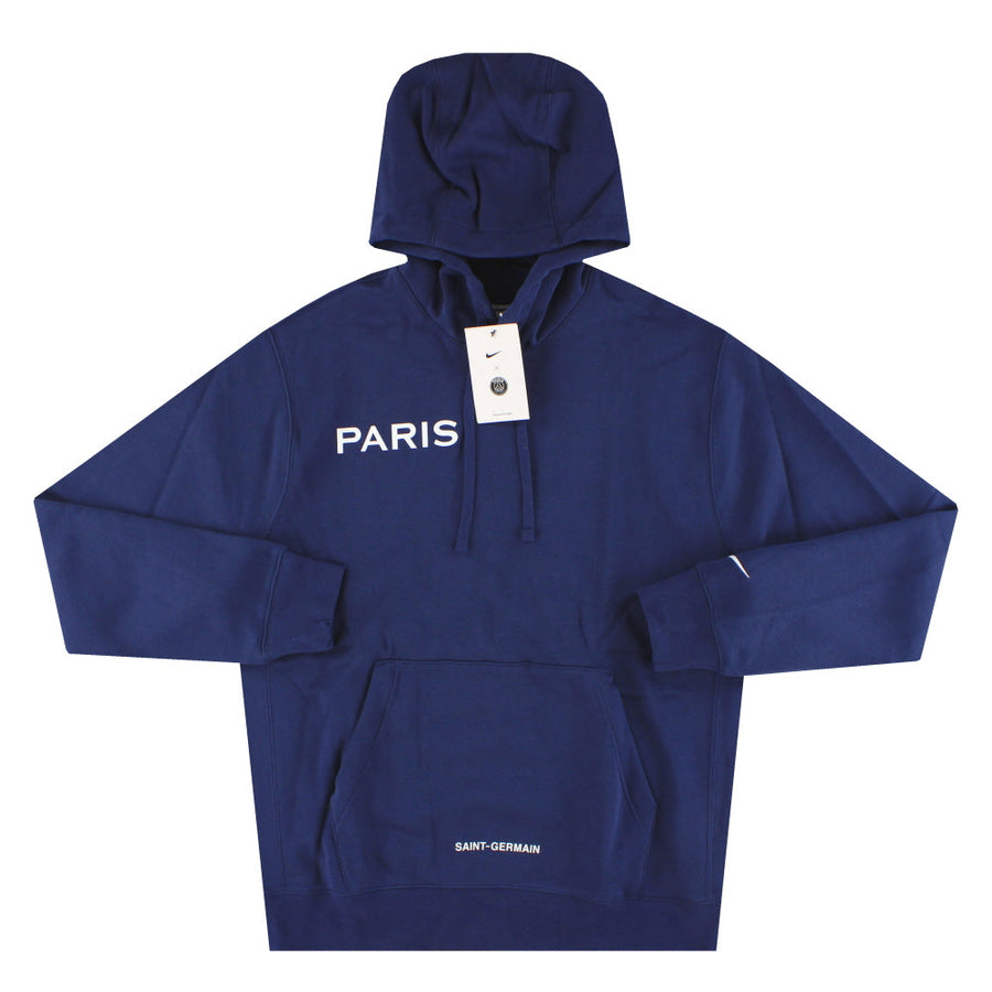 2022-23 Paris Saint-Germain Nike NSW Club Hoodie *NEU MIT ETIKETT* S