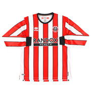 2022-23 Sheffield United Errea Heimtrikot Langarm XL