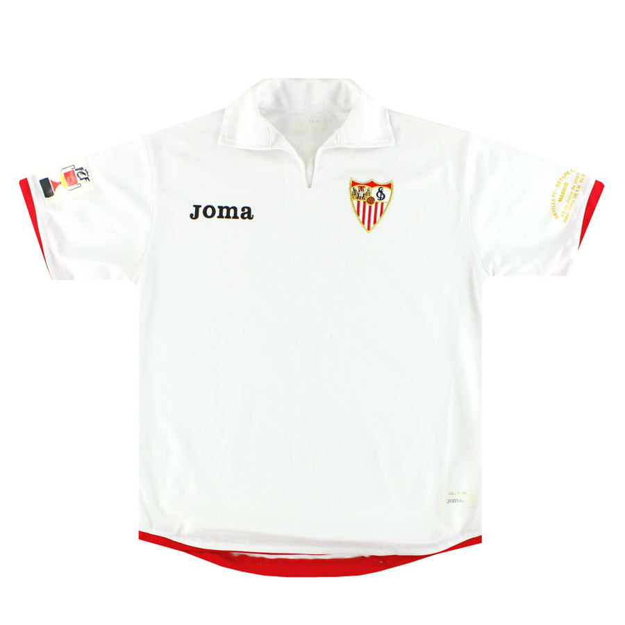 2006-07 Sevilla Joma Copa del Rey Final Trikot S