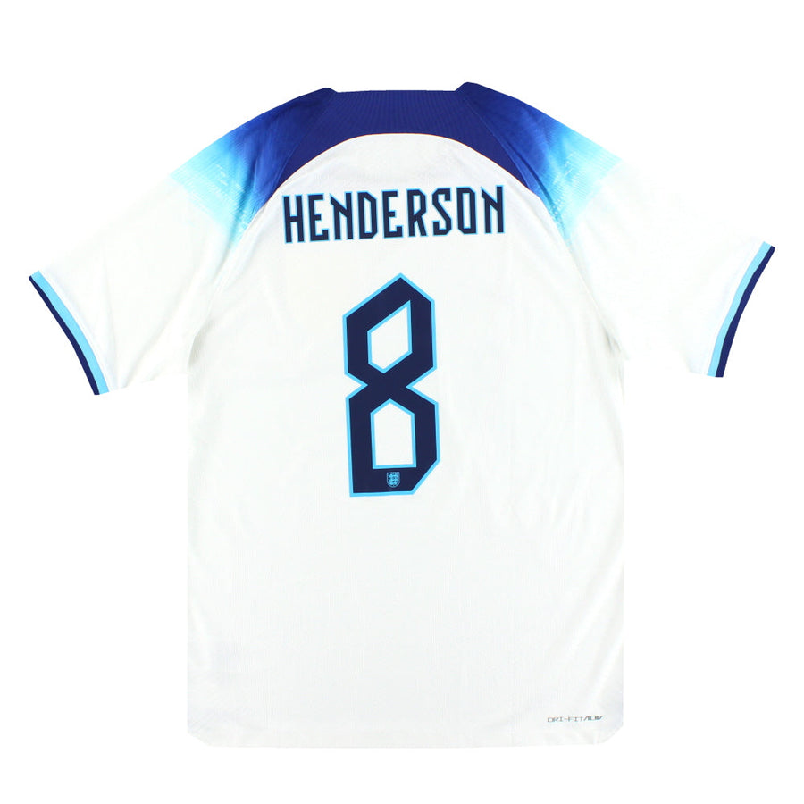 2022-23 England Nike Dri-Fit ADV Match Home Trikot Henderson Nr. 8 *Neuwertig* L