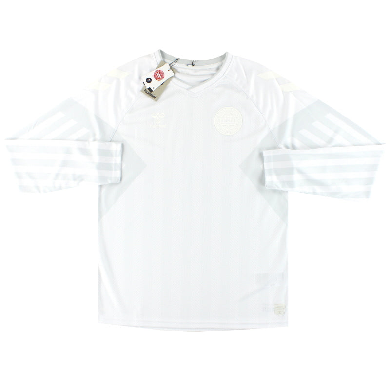 2022 Dänemark Hummel Auswärtstrikot L/S *BNIB*