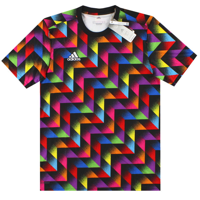 2022 MLS adidas LGBTQ+ Pre-Match Shirt *BNIB* M
