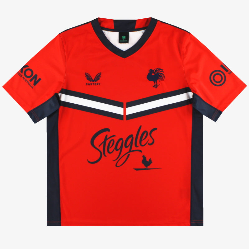 2022 Sydney Roosters Castore Pre-Match Trikot *Neuwertig* M