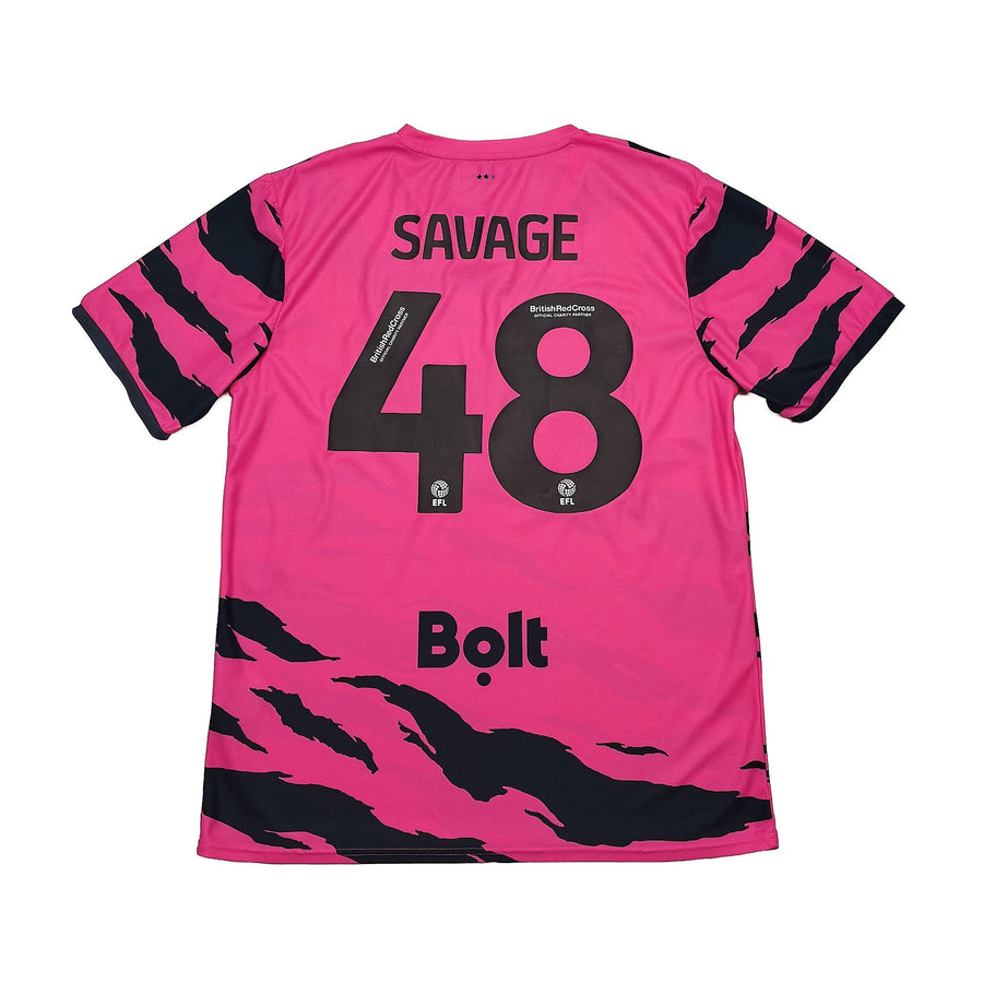 2022/23 Forest Green Rovers Savage #48 Auswärtstrikot (L) Pl