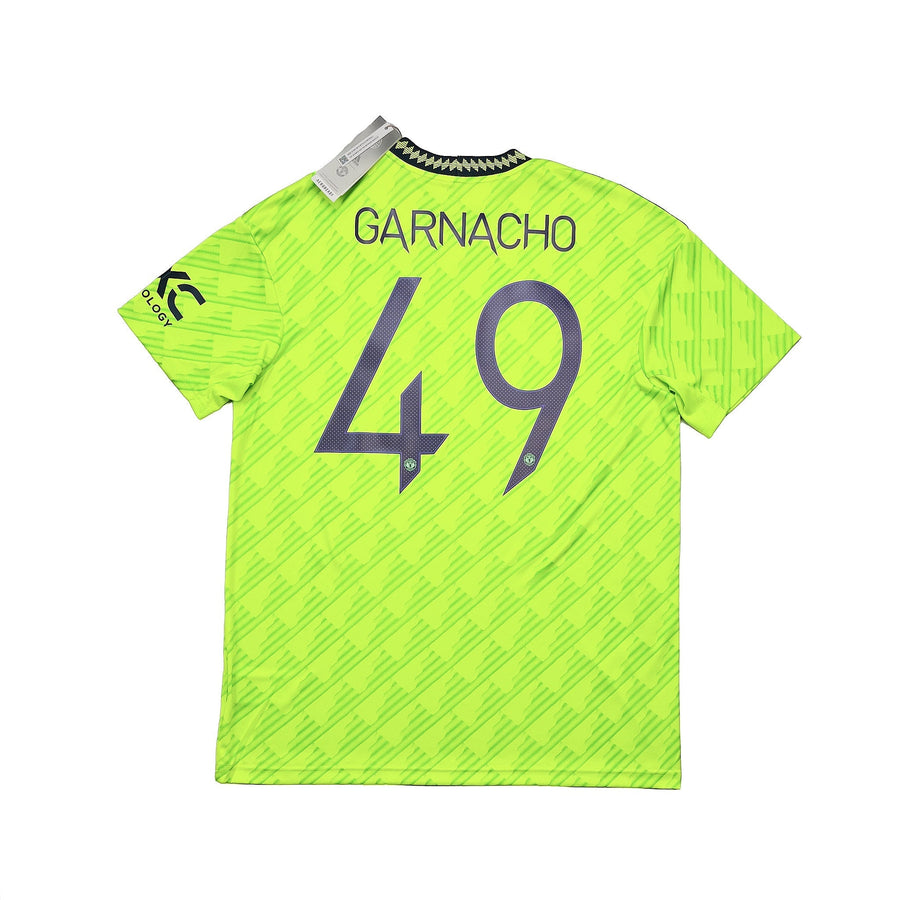 2022/23 Manchester United Garnacho #49 *BNWT* Ausweichtrikot (Mehrere Größen) Adidas