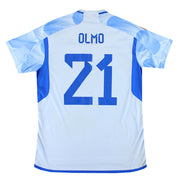 2022 Spanien adidas Auswärtstrikot Olmo #21 XL