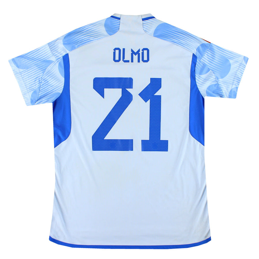 2022 Spanien adidas Auswärtstrikot Olmo #21 XL