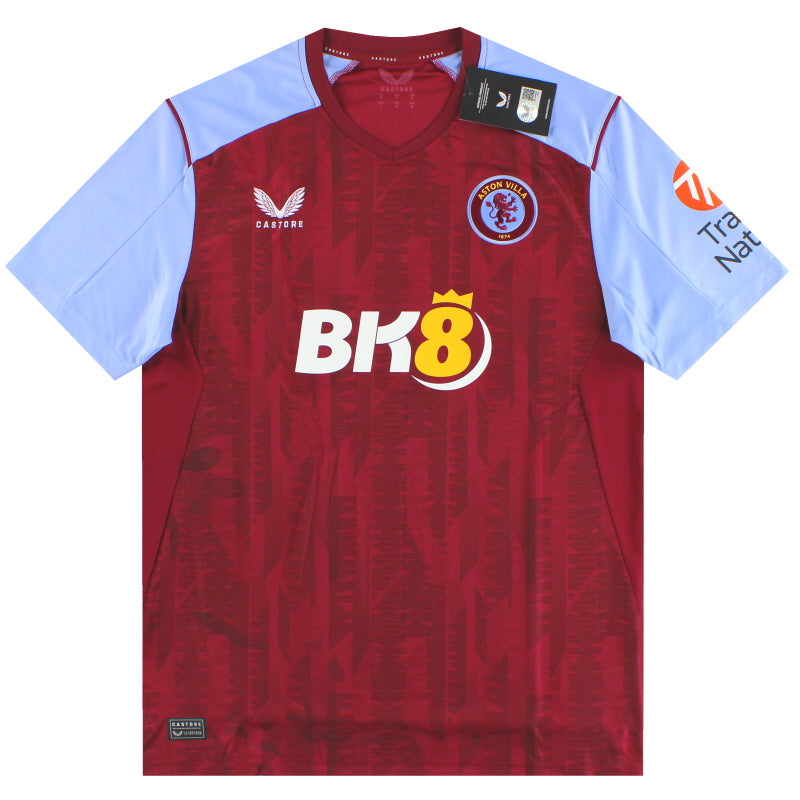 2023-24 Aston Villa Castore Heimtrikot *BNIB* M