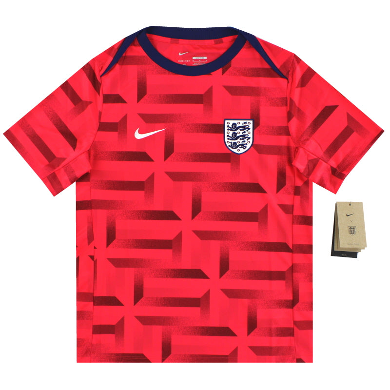 2023-24 England Nike Pre-Match Trikot *m/Etiketten* M
