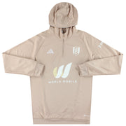 2023-24 Fulham adidas Tiro23 1/4 Zip Kapuzenjacke *Neuwertig* M