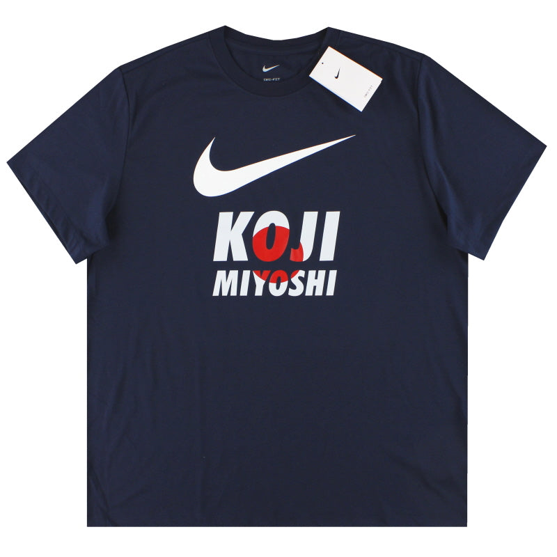 2023-24 Koji Miyoshi Nike Grafik-T-Shirt *mit Etikett* L