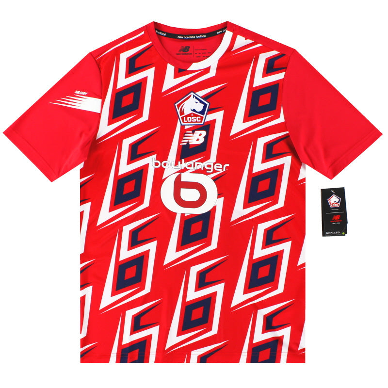 2023-24 Lille New Balance Aufwärmshirt *Neu mit Etikett* L