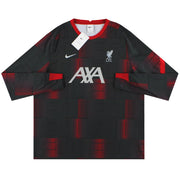 2023-24 Liverpool Nike Player Issue Pre-Match Sweatshirt *mit Etiketten* XXL