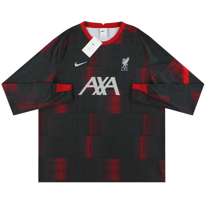 2023-24 Liverpool Nike Player Issue Pre-Match Sweatshirt *mit Etiketten* XXL