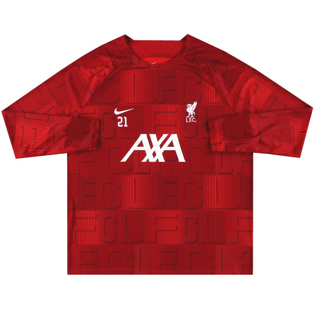 2023-24 Liverpool Nike Player Issue Pre-Match Top #21 *As New* XXL
