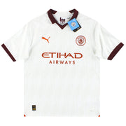 2023-24 Manchester City Puma Auswärtstrikot *mit Etiketten* S