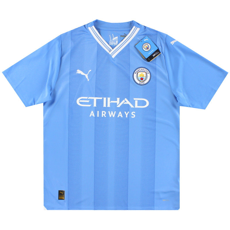 2023-24 Manchester City Puma Heimtrikot *mit Etikett* XL