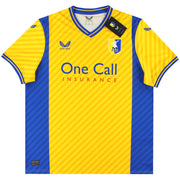 2023-24 Mansfield Town Castore Heimtrikot *BNIB* XXL
