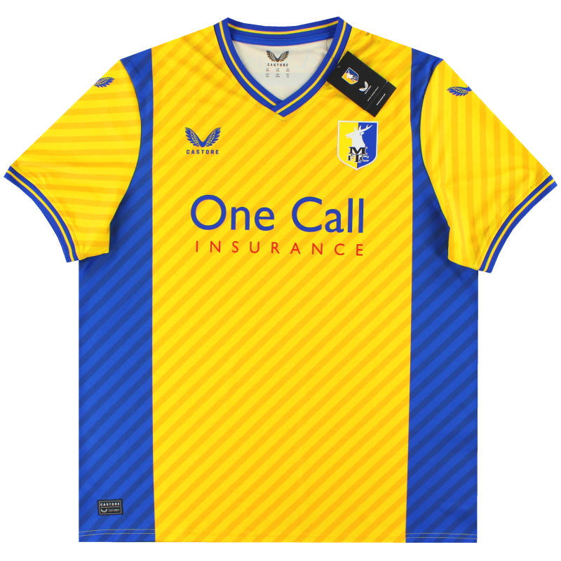 2023-24 Mansfield Town Castore Heimtrikot *BNIB* XXL
