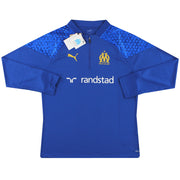2023-24 Marseille Puma 1/4 Zip Trainingsoberteil *BNIB* L