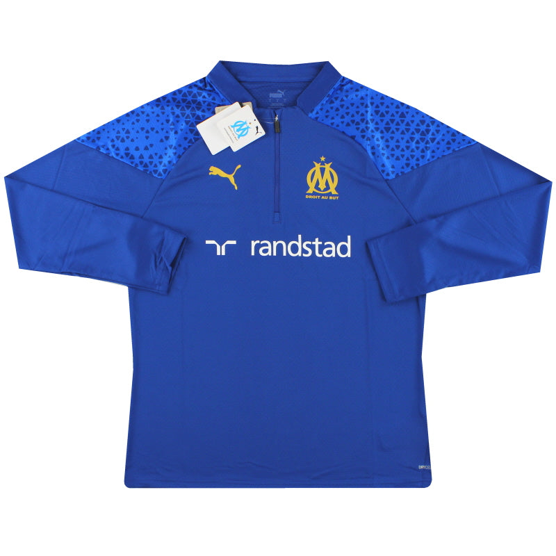 2023-24 Marseille Puma 1/4 Zip Trainingsoberteil *BNIB* L