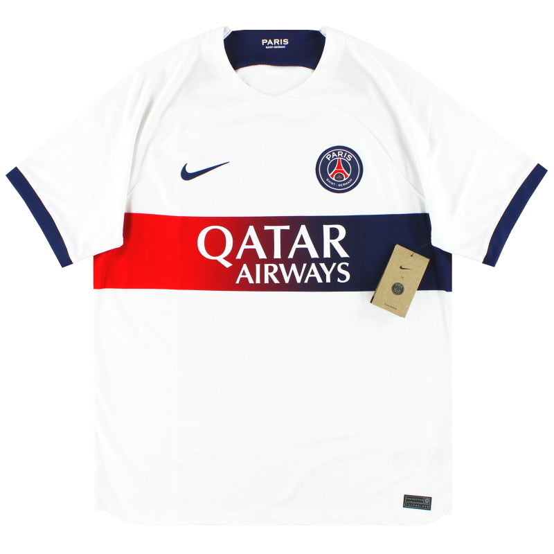 2023-24 Paris Saint-Germain Nike Auswärtstrikot *mit Etiketten* M