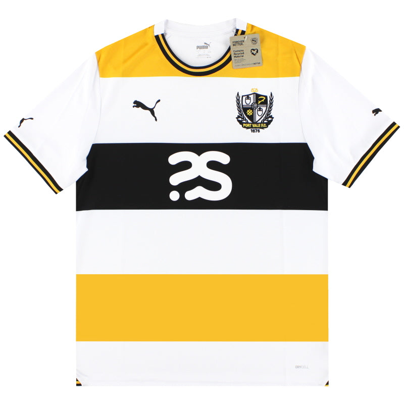 2023-24 Port Vale Puma Heimtrikot *NEU & OVP* XXL