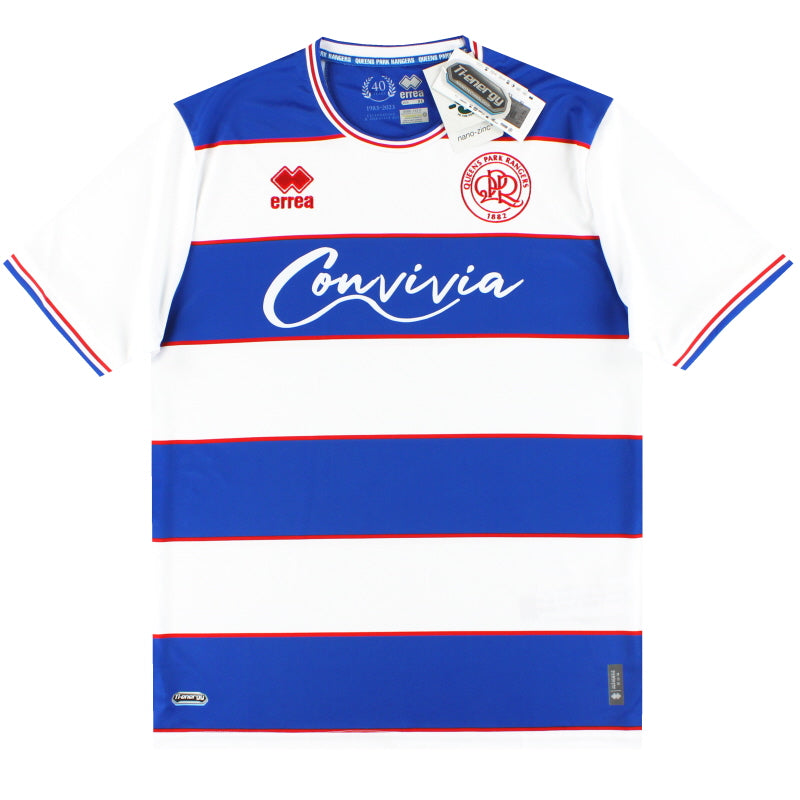 2023-24 QPR Errea Heimtrikot *m. Etiketten* XL
