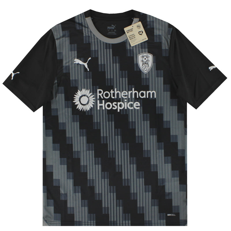 2023-24 Rotherham United Puma Auswärtstrikot *m/Etiketten* S